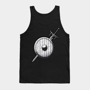 Sword and Shield Tank Top